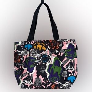 Marimekko x Uniqlo tote bag - Kukkia Rakkaalle Print